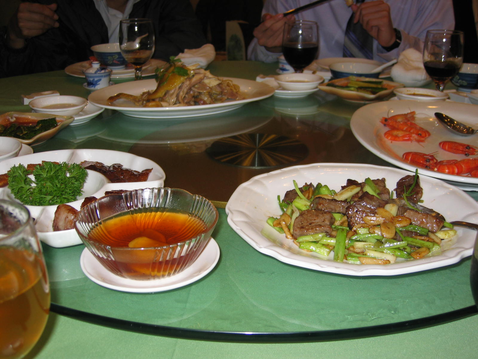 Food at 1st Banquet