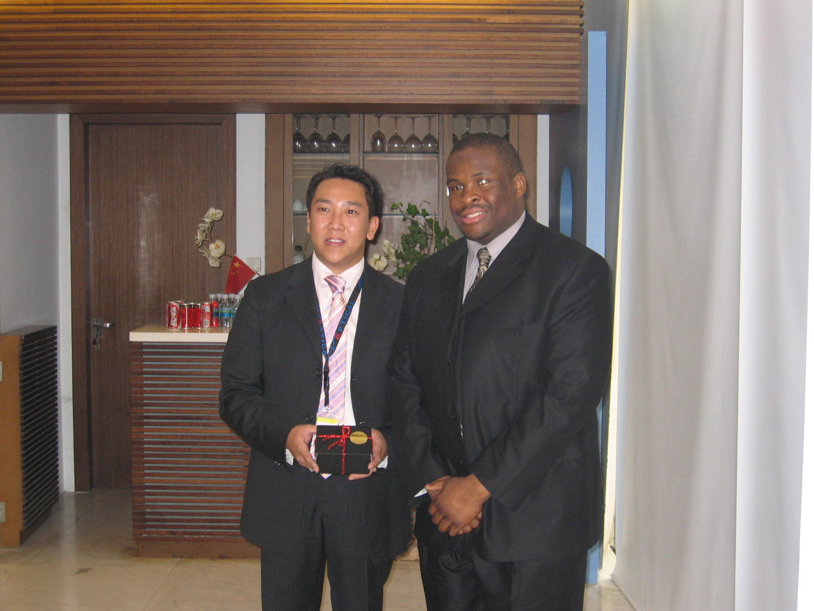 Davian and Mr. Cheung